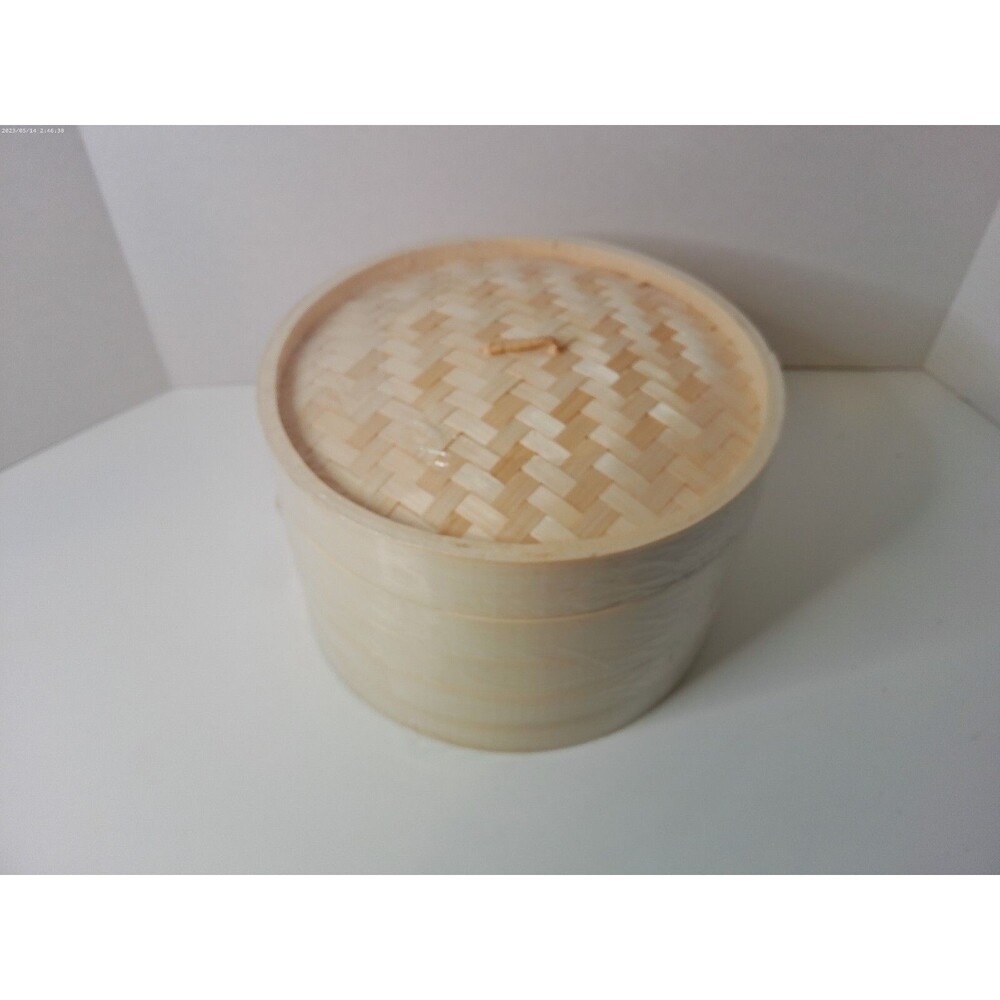 3 Piece Bamboo Steamer